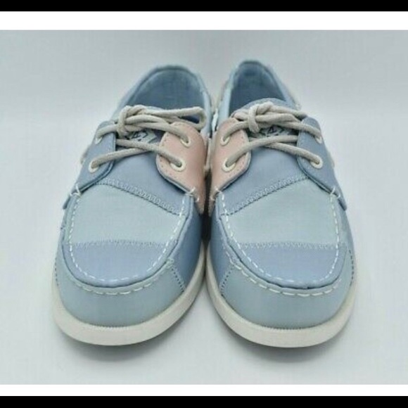 Sperry 2 Eye Bio Blu/LT Pink 6.5 - Picture 16 of 17